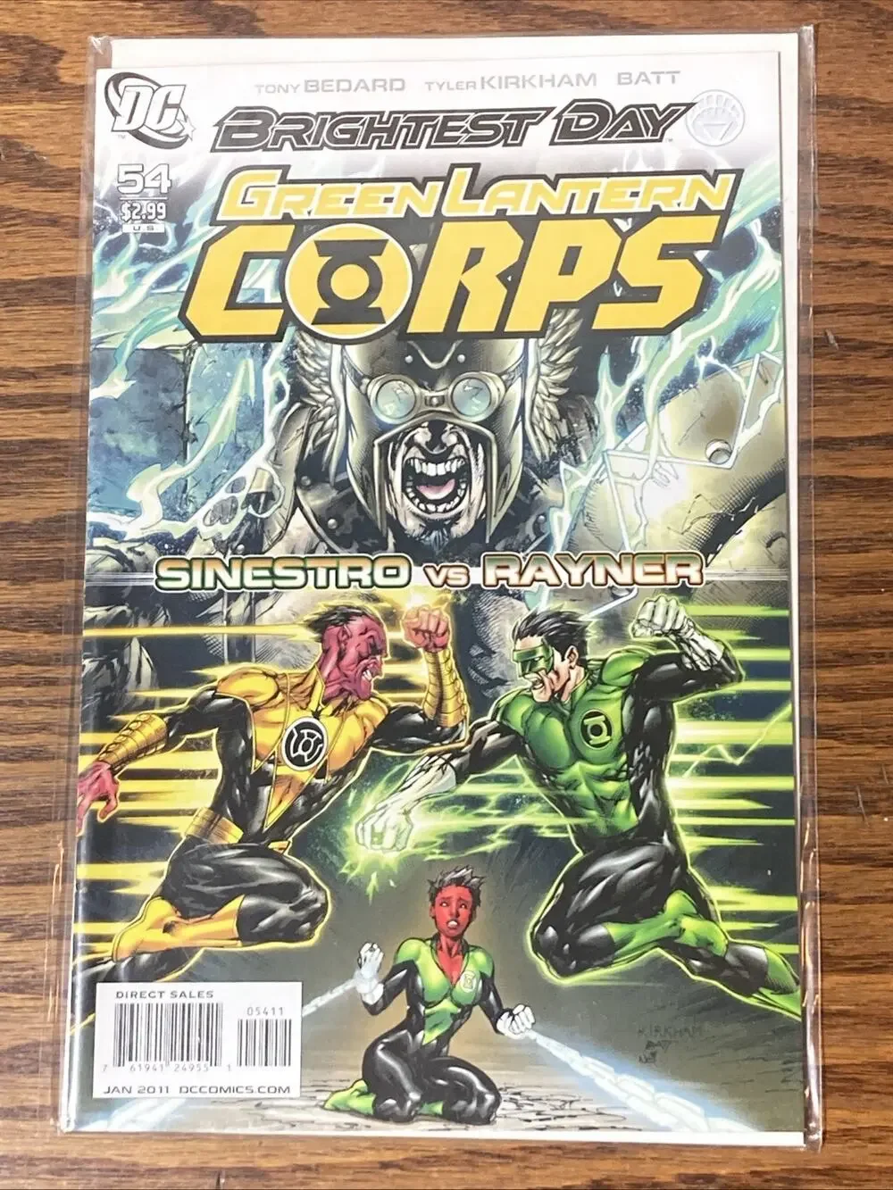 Brightest Day Green Lantern Corps : Sinestro Vs Rayner (Sealed-2011)